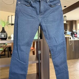 Dark Blue Denim Jeans